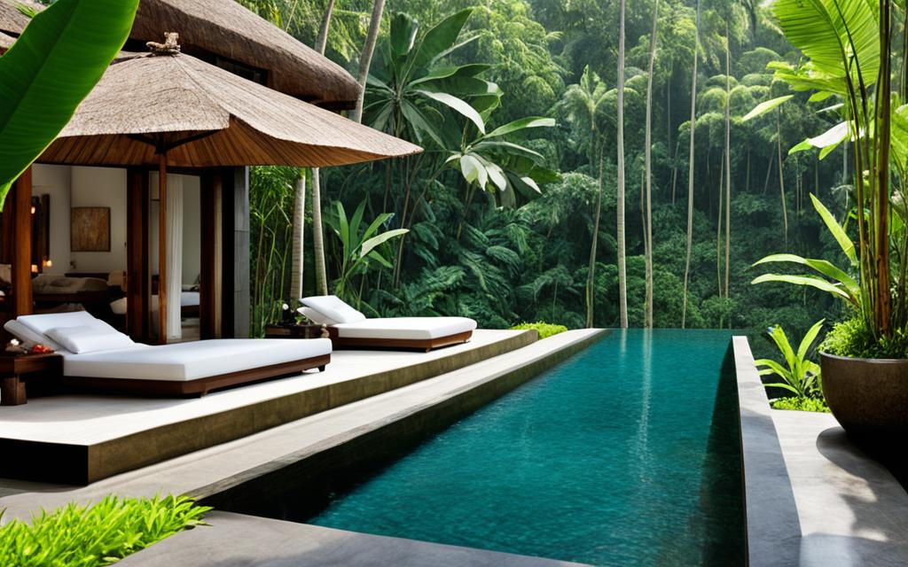 Eco-friendly lodge in Ubud with jungle spa treatments